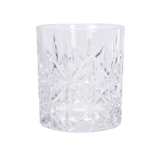 Conjunto de 4 Copos de Vidro com Capacidade de 230 ml Ø8x7,5cm