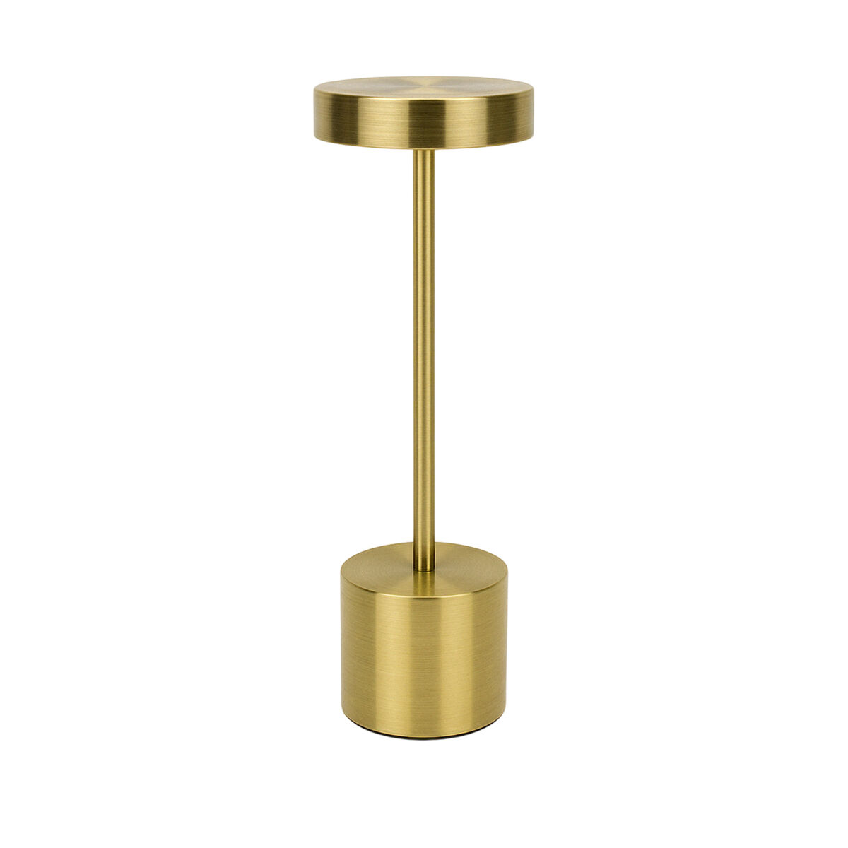 Well home lámpara de mesa color dorado con 24 luces led blanco cálido con 3 modos de iluminación ø34,2x8cm