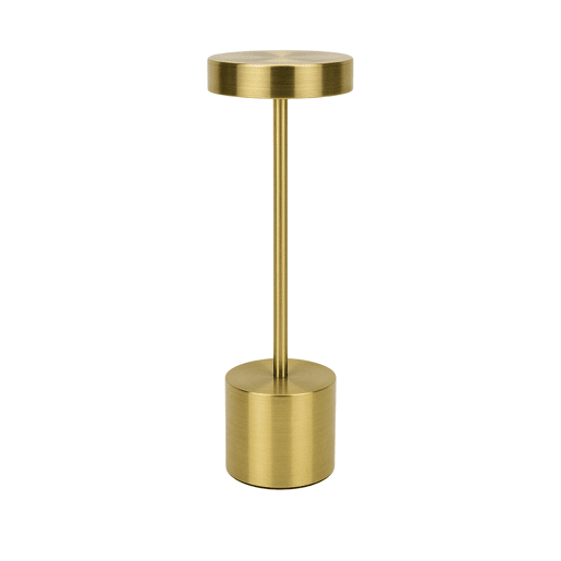 Candeeiro de mesa Well Home Gold com 24 luzes LED branco quente com 3 modos de iluminação Ø34,2x8cm