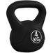 Kettlebell Plástico, Arena HOMCOM, deportes y ocio - pesas Kettlebell Plástico, Arena HOMCOM, deportes y ocio - pesas Negro