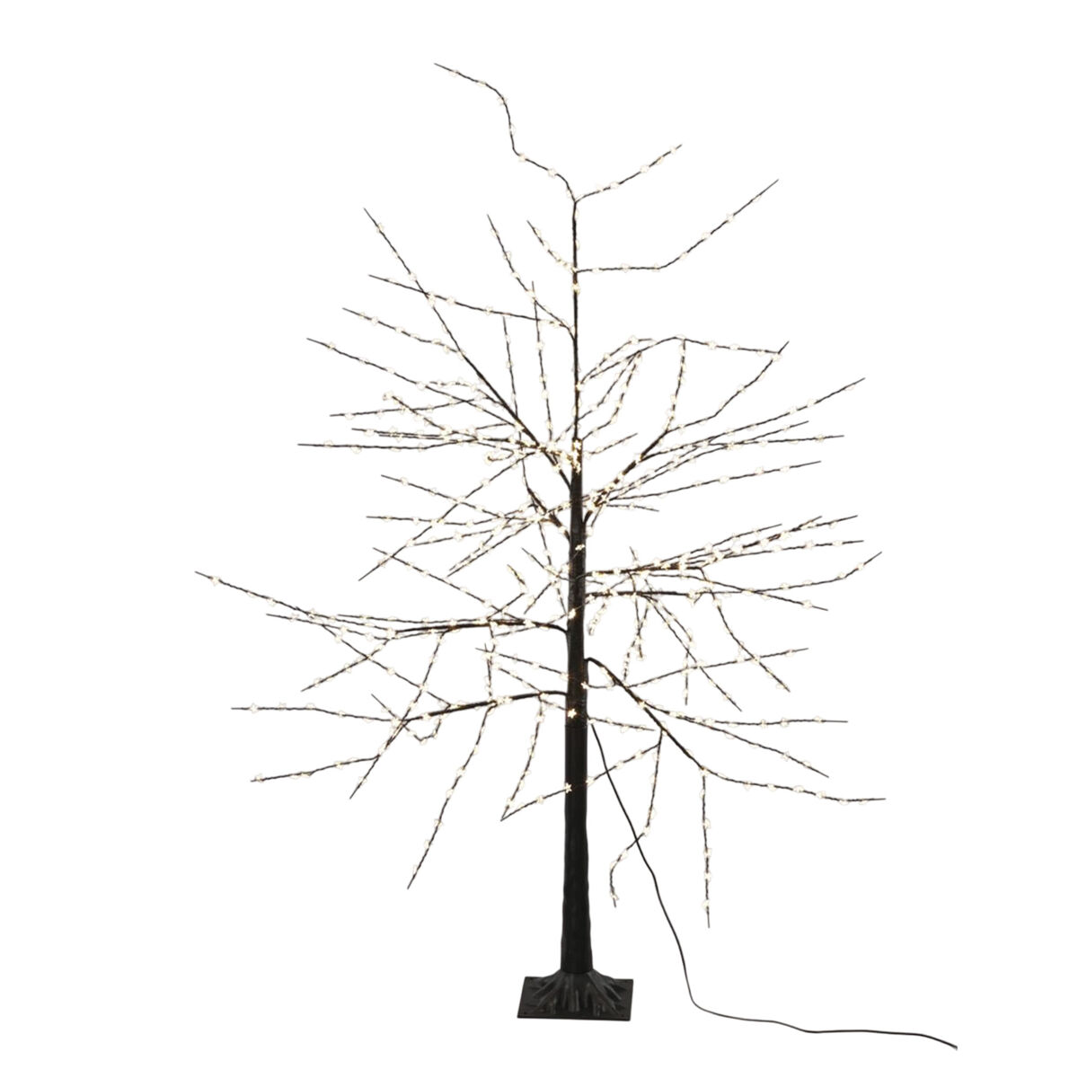 Árbol decorativo con 600 LED cálidos