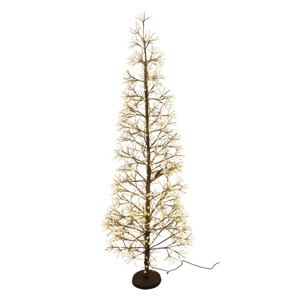 Well Home Árbol de Navidad con 1600 LEDs cálido