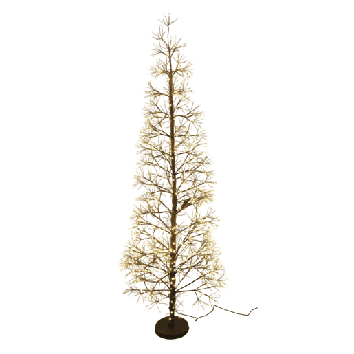 Árvore de Natal Well Home com 1600 LEDs Branco Quente 150cm