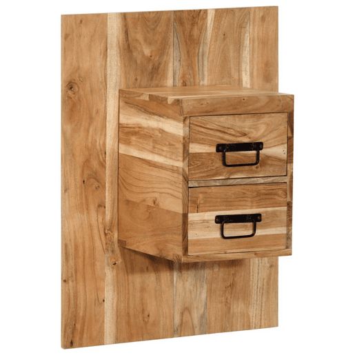 Mesa De Cabeceira - Mesinha De Cabeceira 60x32x80 cm madeira de acácia maciça