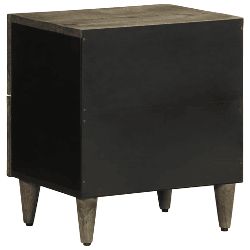 Mesa De Cabeceira - Mesinha De Cabeceira cinzento claro 40x33x46 cm Mesa De Cabeceira - Mesinha De Cabeceira cinzento claro 40x33x46 cm