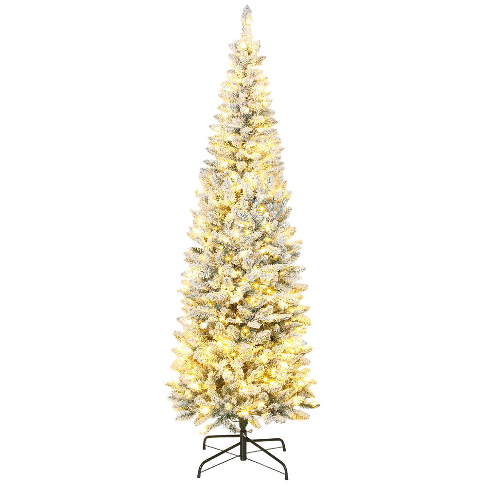 Árbol de Navidad Plástico, Metal HOMCOM, hogar - decoración