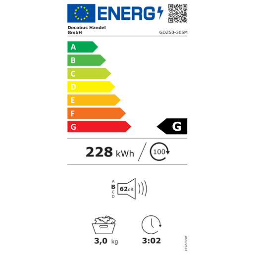 Máquinas de secar roupa mini 4,5 kg evacuação,montagem em parede,energética G,cinza