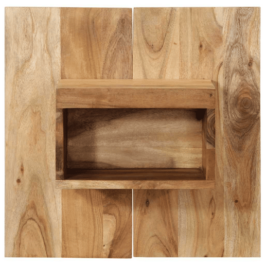 Mesa De Cabeceira - Mesinha De Cabeceira 50x27x50 cm madeira de acácia maciça Mesa De Cabeceira - Mesinha De Cabeceira 50x27x50 cm madeira de acácia maciça