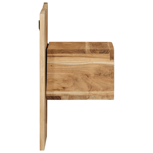Mesa De Cabeceira - Mesinha De Cabeceira 50x27x50 cm madeira de acácia maciça Mesa De Cabeceira - Mesinha De Cabeceira 50x27x50 cm madeira de acácia maciça