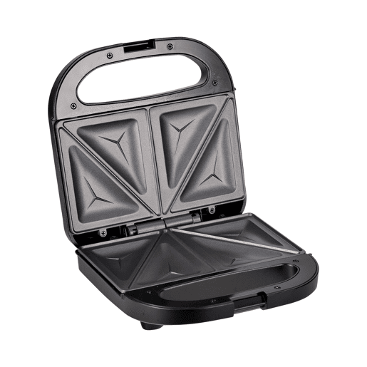 Swiss Home Petit Sandwich Maker 750W Preto Brilhante com Revestimento Antiaderente