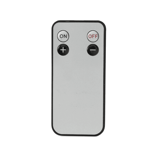 Vela de Advento LED com controle remoto e chama branca quente Ø25x5cm