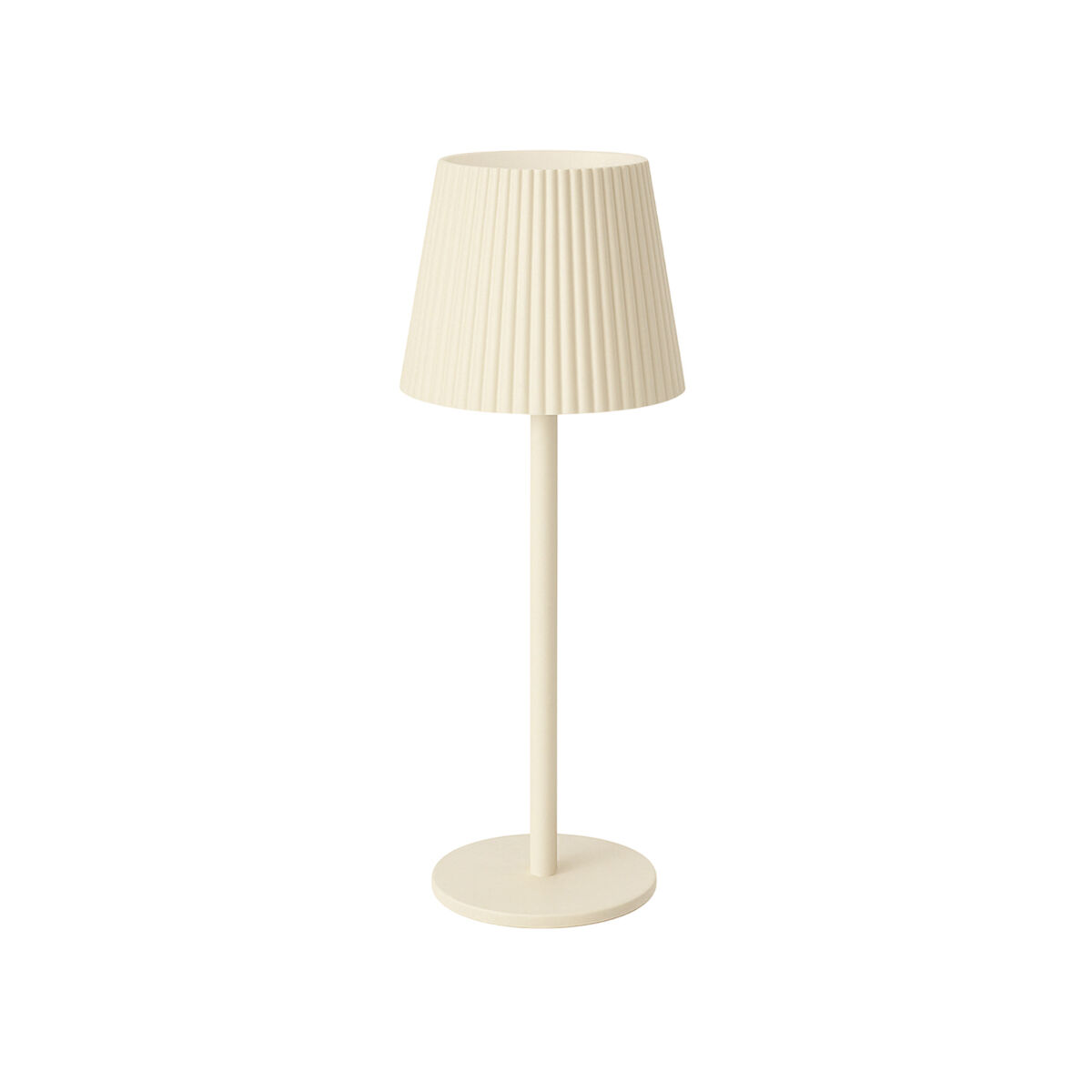 Well home lámpara de mesa cema led recargable con 32 luces blancas cálidas y 4 niveles de brillo ø36,2x10,5cm