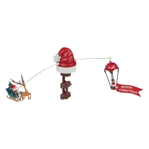 Decoração de Natal Well Home com luzes LED e música para árvore de Natal