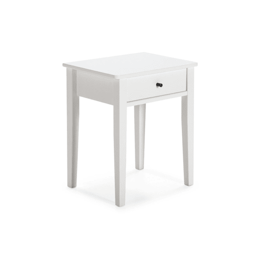 Mesa de cabeceira Vika Branco 46 x 55 x 36,4 cm