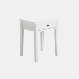 Mesa de cabeceira Vika Branco 46 x 55 x 36,4 cm