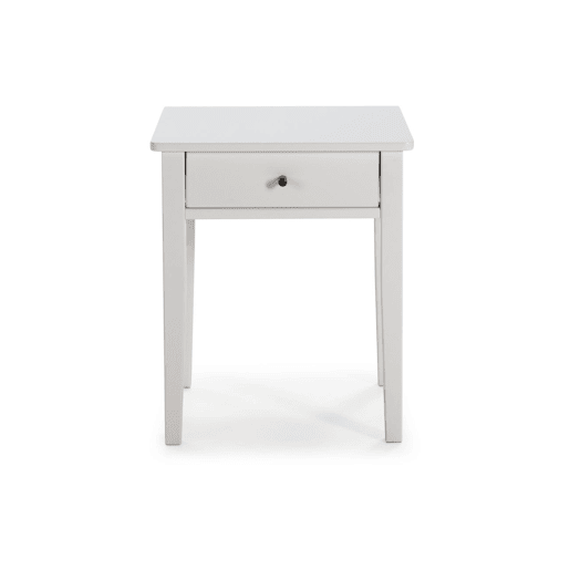 Mesa de cabeceira Vika Branco 46 x 55 x 36,4 cm