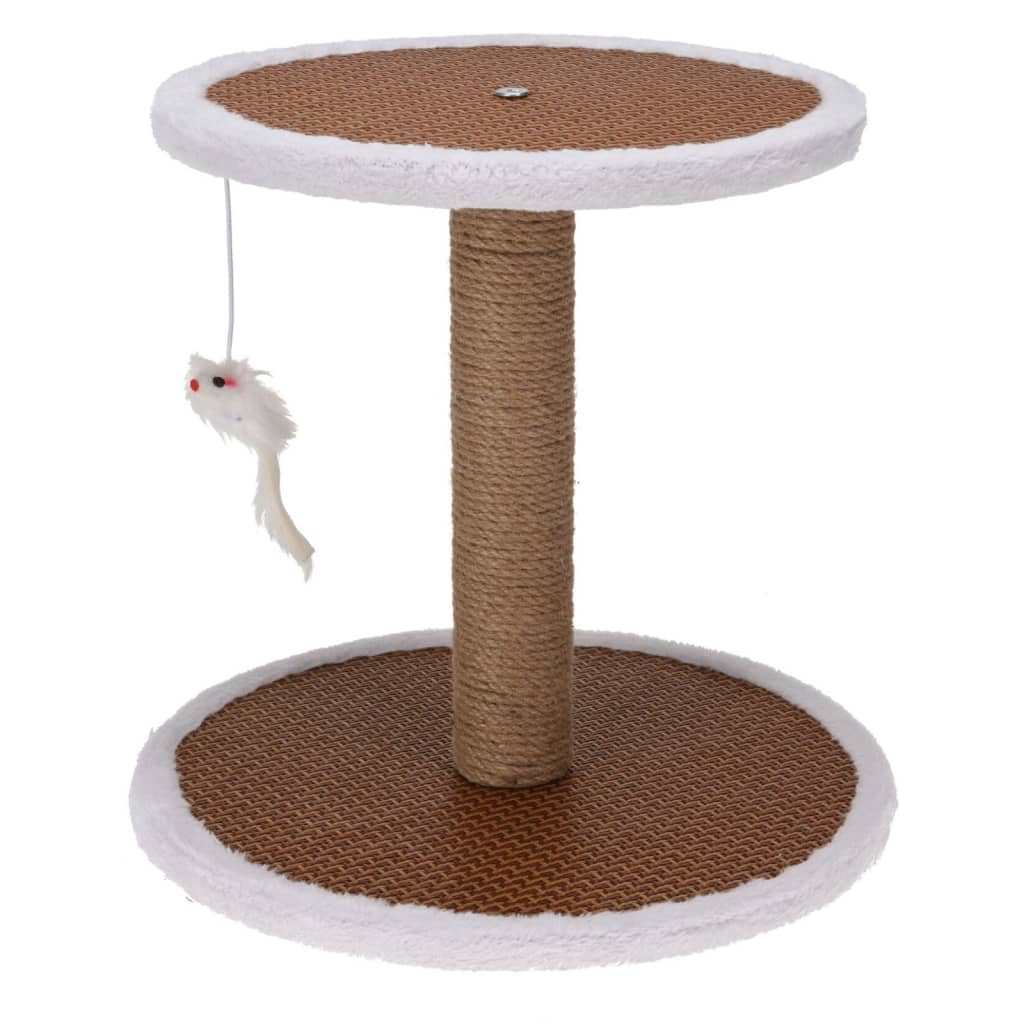 Pets collection rascador de gatos con soporte y ratón 35x35x33 cm
