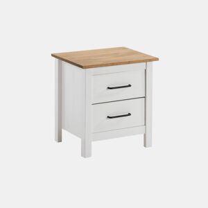 Mesa de cabeceira Eira Blanco - Oak 46 x 49,5 x 35 cm