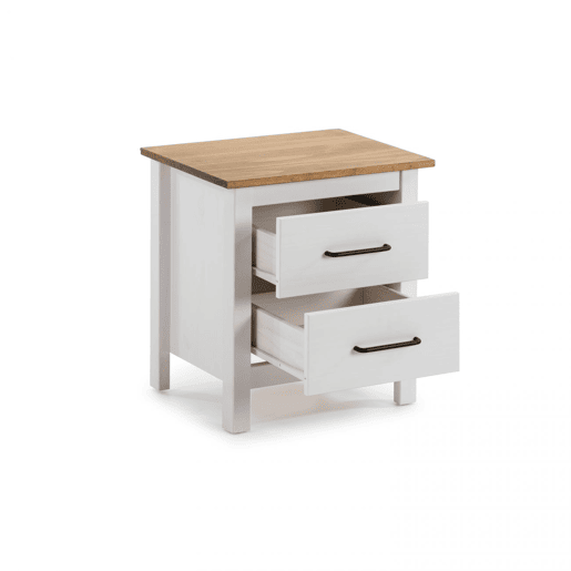 Mesa de cabeceira Eira Blanco - Oak 46 x 49,5 x 35 cm