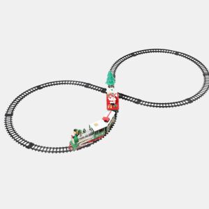 Well Home Conjunto de trem de Natal de 22 peças com som e luz e trilho de 283 cm