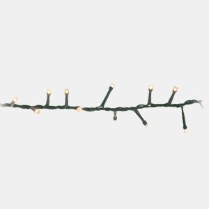 Luzes de guirlanda de Natal Well Home com 700 LEDs brancos extra quentes - 14 metros