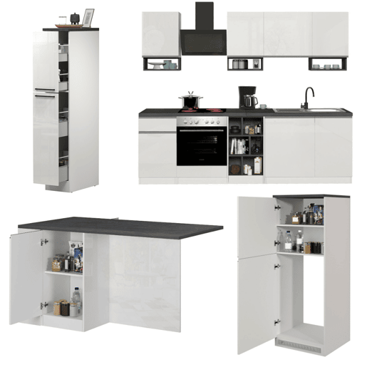 Cozinha Modular em Madeira Nobilitada