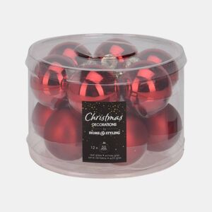 Conjunto de 12 bolas de Natal Well Home