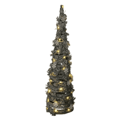 Well Home Cone de Natal Artificial com 40 Micro Luzes LED 80cm Well Home Cone de Natal Artificial com 40 Micro Luzes LED 80cm