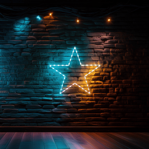 Iluminação de Natal Well Home com 45 luzes LED RGB e controlador 57x60x0,6 cm
