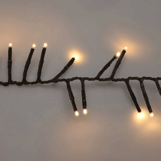 Well Home 400 Luzes LED Brancas Quentes com Temporizador - 6 Metros