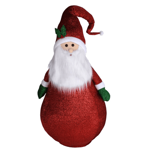 Papai Noel Well Home com corpo dobrável e luzes LED 120 cm