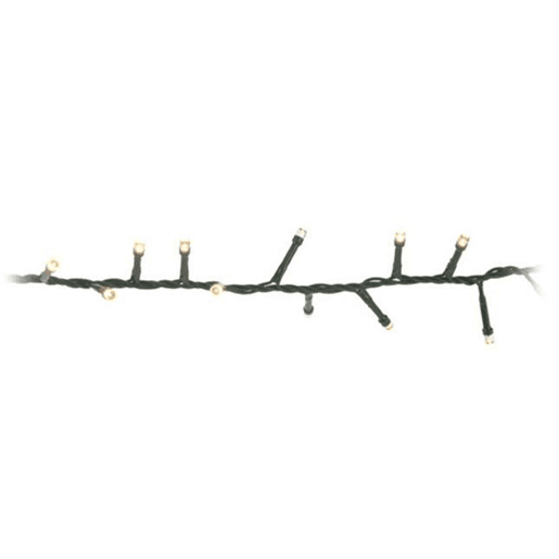 Luzes de guirlanda de Natal Well Home com 400 LEDs brancos quentes - 8 metros