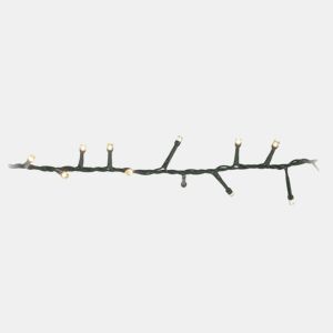 Luzes de guirlanda de Natal Well Home com 400 LEDs brancos quentes - 8 metros