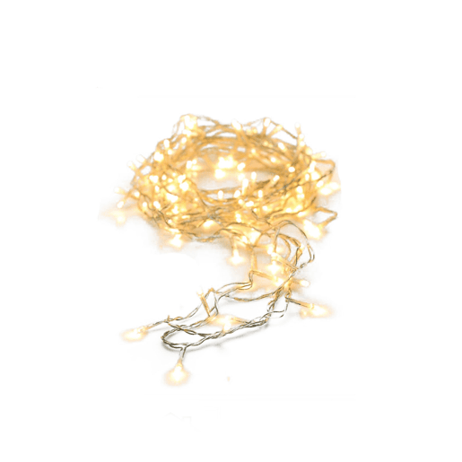 Cordão de luzes Well Home com 240 luzes LED brancas quentes e cabo de 3 m.