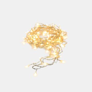 Cordão de luzes Well Home com 240 luzes LED brancas quentes e cabo de 3 m.