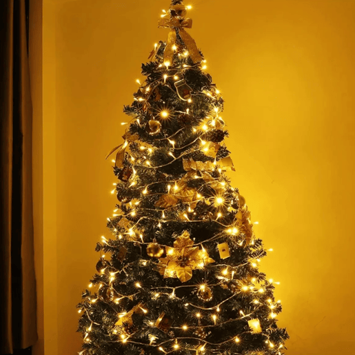 Cordão de luzes Well Home com 240 luzes LED brancas quentes e cabo de 3 m.