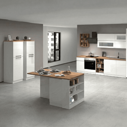 Cozinha Modular em Madeira Revestida