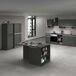 Cocina Modular en Madera Nobilitada 255 Cocina Modular en Madera Nobilitada 255 Gris