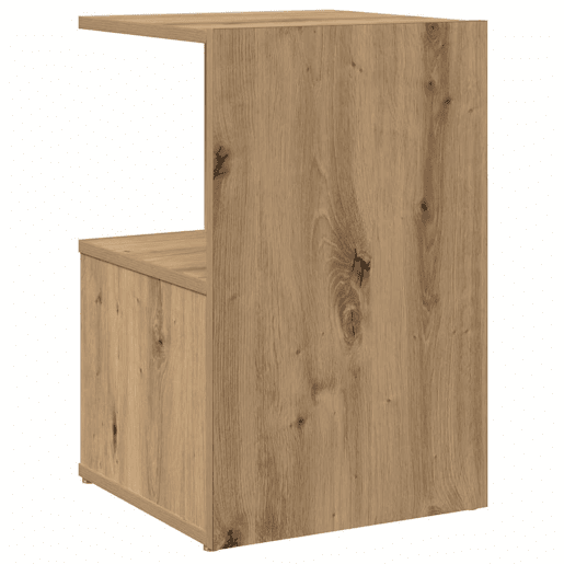 Mesa De Cabeceira - Mesinha De Cabeceira 35x35x55 cm derivados madeira carvalho artisiano