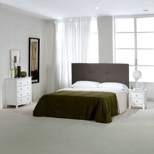 Mesa de cabeceira Bay Branco 46 x 49,5 x 35 cm