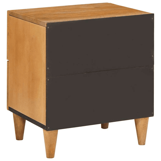 Mesa De Cabeceira - Mesinha De Cabeceira com gaveta Castanho-claro 40 x 33 x 46 cm