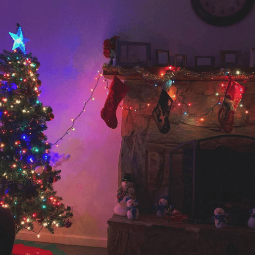 Well Home 192 Luzes LED Multicoloridas com Controlador de 8 Funções