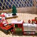 Juego de Tren de Navidad de 39 Piezas con luces y sonidos Juego de Tren de Navidad de 39 Piezas con luces y sonidos Multicolor