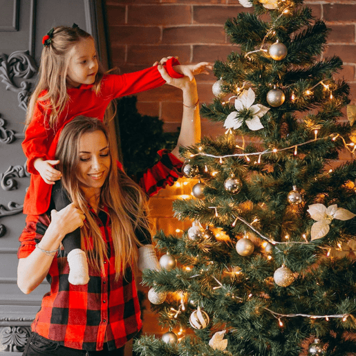 Well Home Pacote com 100 Bolas de Natal Douradas em Tubo em Diferentes Acabamentos e Tamanhos