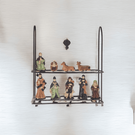 Well Home Conjunto de 9 figuras de presépio com detalhes realistas e vários tamanhos
