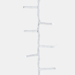 Cortina de luz Well Home com 480 luzes LED brancas com controlador 300x225cm