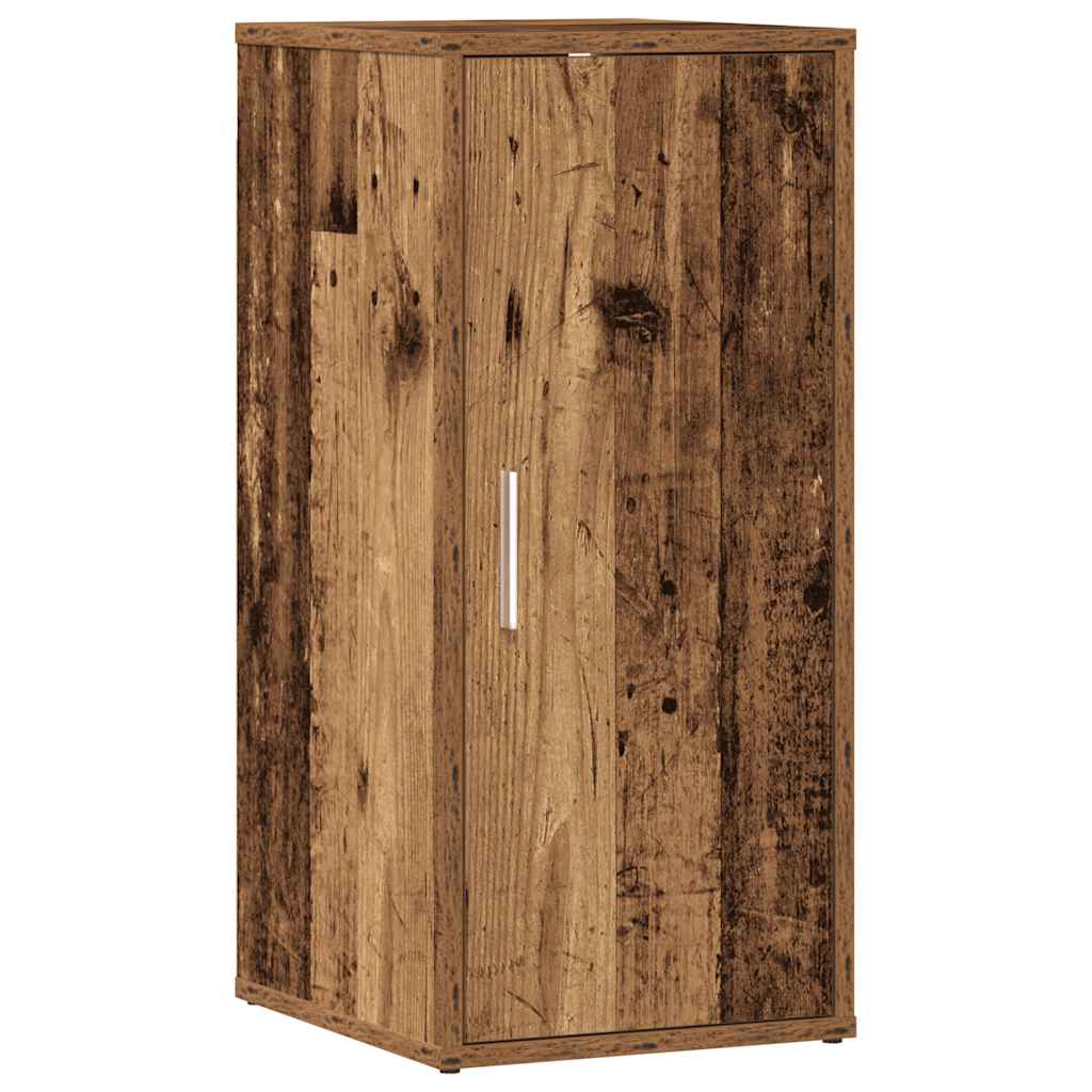 Vidaxl mueble zapatero madera de ingeniería envejecida 32x35x70 cm