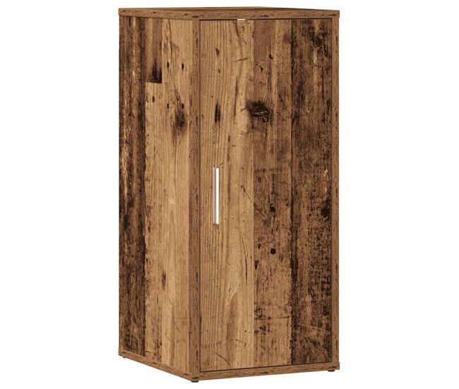 Vidaxl mueble zapatero madera de ingeniería envejecida 32x35x70 cm