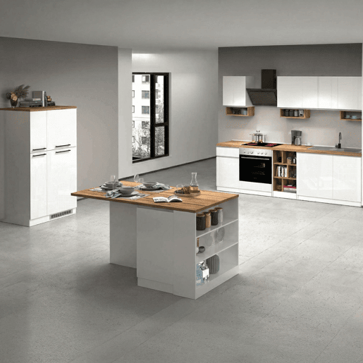 Cozinha Modular em Madeira Nobilitada