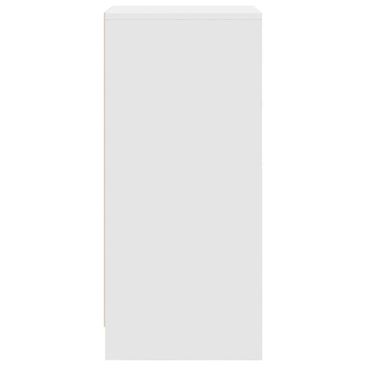 vidaXL Sapateira 29,5x34x76 cm derivados de madeira branco